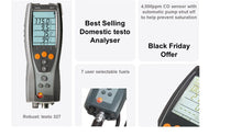 Load image into Gallery viewer, testo 327-1 Flue Gas Analyser Standard Kit  (Standard Kit + gas leak detector)
