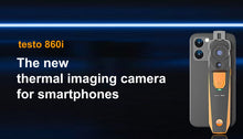 Load image into Gallery viewer, testo 860i kit - wireless thermal imaging camera with FREE protective case Product no. 0563 0860