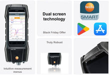 Load image into Gallery viewer, testo 300+ Flue Gas Analyser Handset only - (O2, CO Sensor up to 8,000 ppm) 0633 3004 95