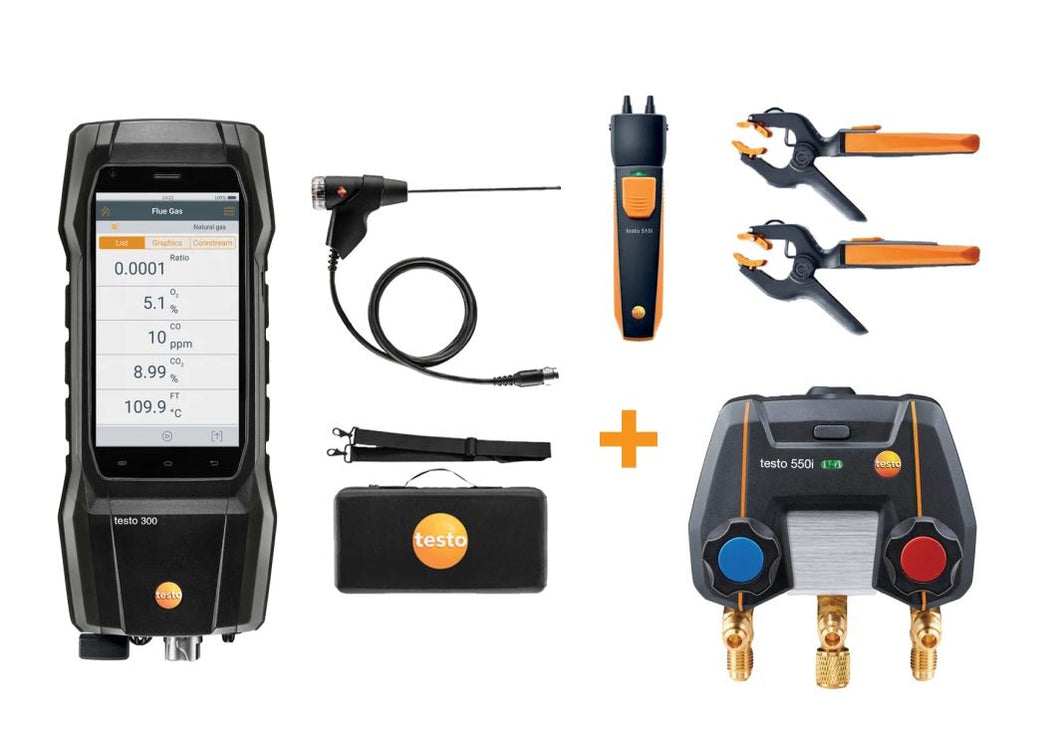 testo 300 - FGA Smart Heat pump kit
