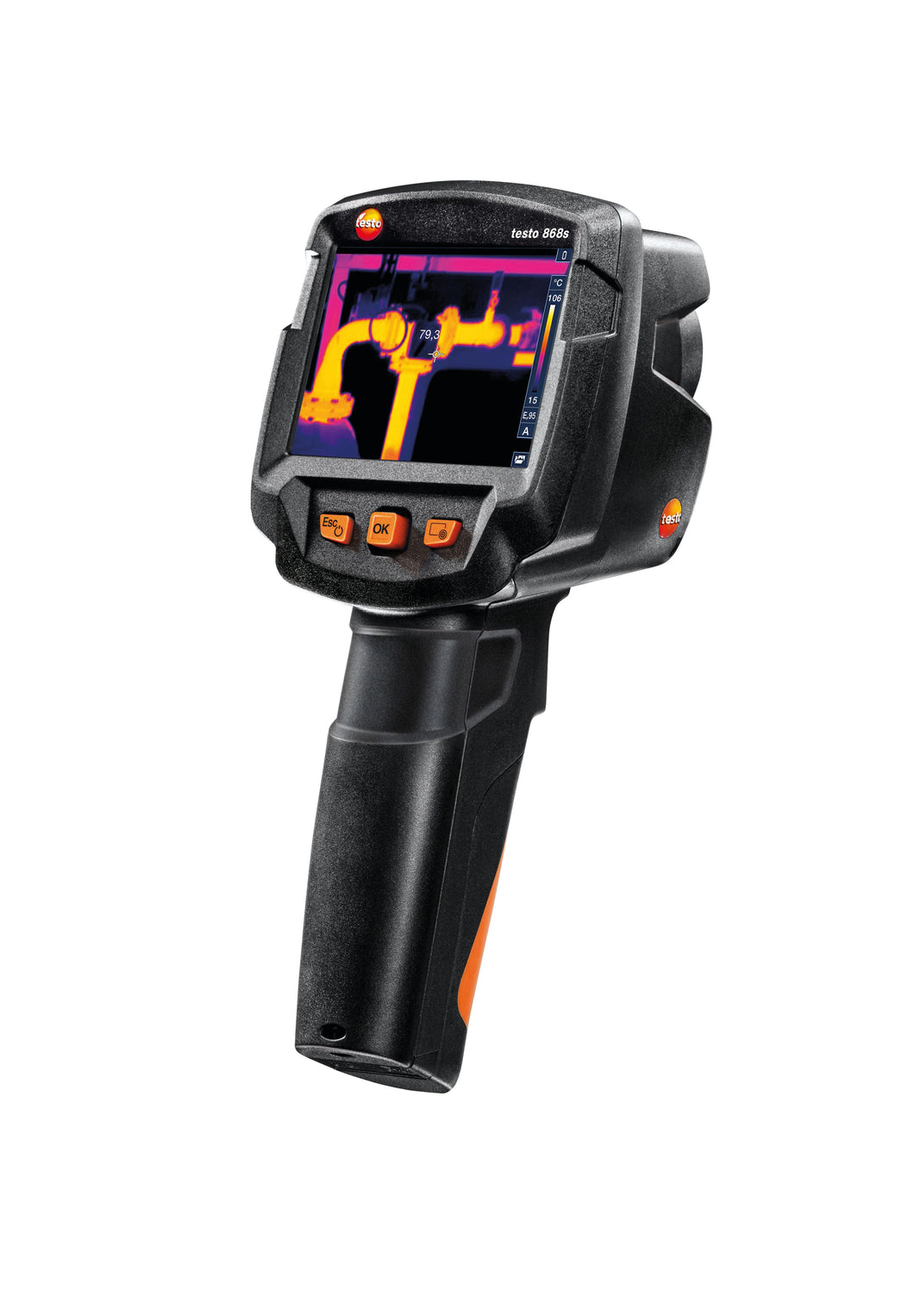 testo 868s- The new range of thermal imaging cameras! 0560 8684 Thermal Imaging Camera